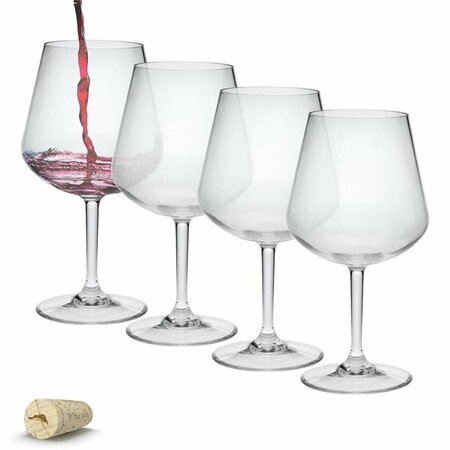 REPARTIR Tritan, Lexington 20 oz Wine Glass - Set of 4 RE2607838